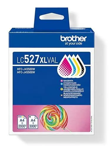 Produktbild: Brother Tintenpatrone LC527XLVAL, Value Pack (C/M/Y/BK)