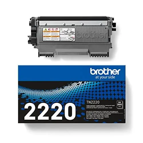 Produktbild: Brother Toner TN-2220 TN2220 Original Schwarz 2600 Seiten Normal