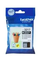 Produktbild: Brother,LCBK,Original AA8Tintenpatrone LC-3217BKschwarz (für BrotherMFC-J5330DW, -J5335DW, -J5730DW, -J5930DW, -J6530DW,-J6930DW, -J6935DW)