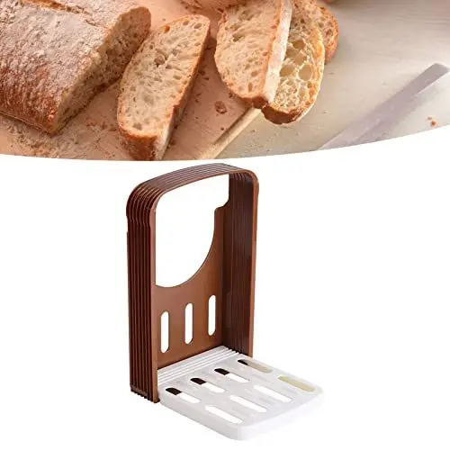 Produktbild: Brotschneidemaschine Loaf Slicer Toast Schneideanleitung Brot Toast Slicer Cutter Form Sandwich Maker Toast Schneidemaschine
