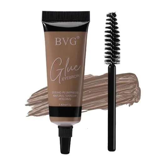 Produktbild: Brown Augenbrauen Pomade, wasserdichtes Augenbrauen-Gel, Augenbrauen-Pomade mit Pinsel, langanhaltend, für dichte und natürlich aussehende Augenbrauen