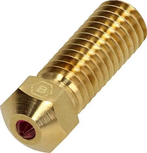 Produktbild: BROZZL Volcano 1,75 mm Ruby Düse 0,4 mm Durchmesser für E3D Volcano Hotend und Artillery Sidewinder X1