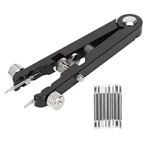Produktbild: Brrnoo Uhrenarmbandzange, V-Typ Uhrenarmband-Federstegzange, Uhrenarmbandentfernungszangen-Entferner Werkzeug Zum Austauschen, Uhrenreparaturwerkzeug
