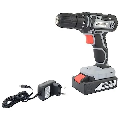 Produktbild: Brüder Mannesmann Akku-Bohrschrauber, 24 Volt, Lithium-Ionen, 1 Akku | M17695