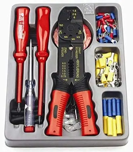 Produktbild: Brüder Mannesmann Auto-Elektrik-Set, 82-teilig | M00208