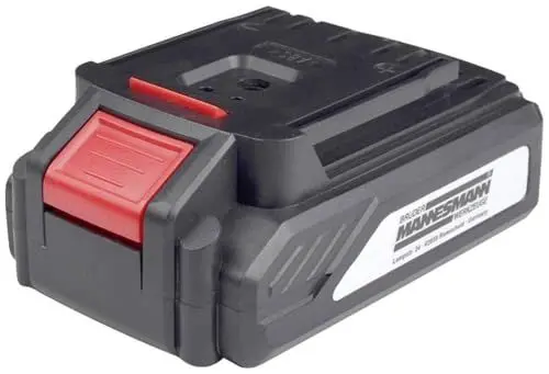 Produktbild: Brüder Mannesmann Ersatzakku, 20 Volt, Lithium-Ionen, passend für Akkubohrschrauber Artikelnummer M17680 und M17685 | M17681