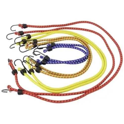 Produktbild: Brüder Mannesmann M00381 8-tlg. Gepäckschnüre-Set