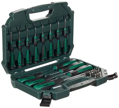 Produktbild: Brüder Mannesmann Schraubendreher und Bitsatz, 30-teilig | M11850