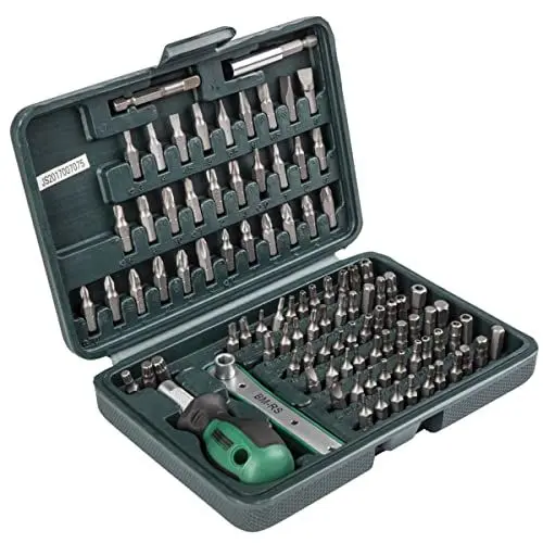 Produktbild: Brüder Mannesmann Sicherheits-Bitsatz, 99-teilig | M29899