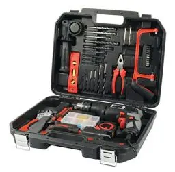 Produktbild: Brüder Mannesmann Werkzeugkoffer, mit Schlagbohrmaschine, 750 Watt, 36-teilig | M12615