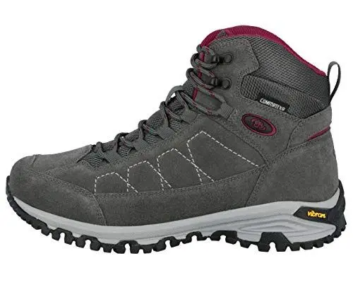 Produktbild: Brütting Mount Adams High Damen Outdoor- & Trekkingschuh, Grau/ Bordeaux, 36 EU