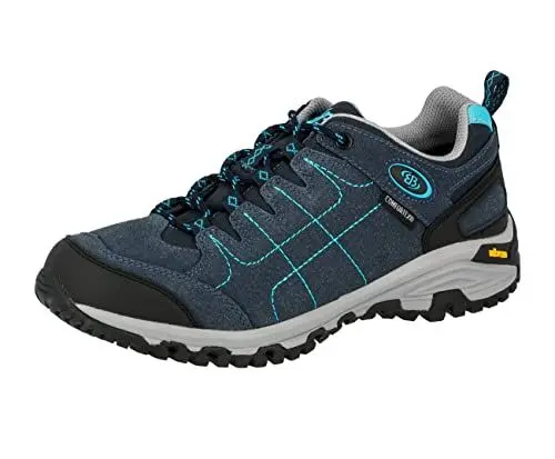 Produktbild: Brütting Mount Shasta Low Damen Trekking- & Wanderhalbschuhe, Marine/ Türkis, 42 EU