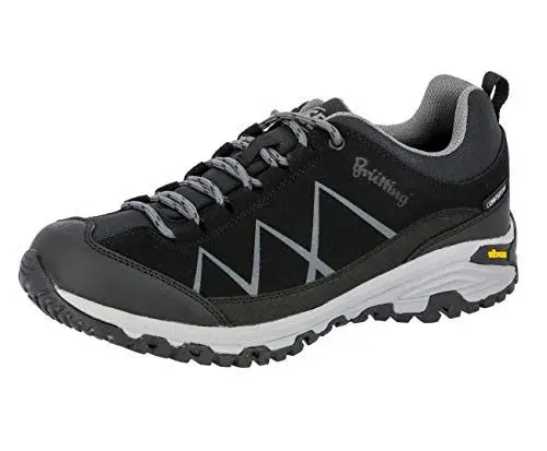 Produktbild: Brütting Unisex Kansas Trekking- & Wanderhalbschuhe, Schwarz Anthrazit, 38 EU