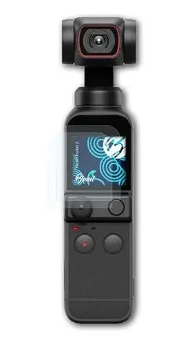Produktbild: Bruni Schutzfolie kompatibel mit DJI Pocket 2 Folie, glasklare Displayschutzfolie (2X)