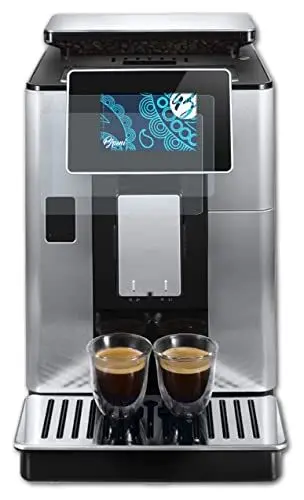 Produktbild: Bruni Schutzfolie kompatibel mit DeLonghi PrimaDonna Soul ECAM610.75.MB Folie, glasklare Displayschutzfolie (2X)