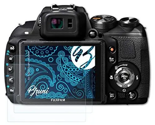 Produktbild: Bruni Schutzfolie kompatibel mit Fujifilm FinePix HS25EXR Folie, glasklare Displayschutzfolie (2X)