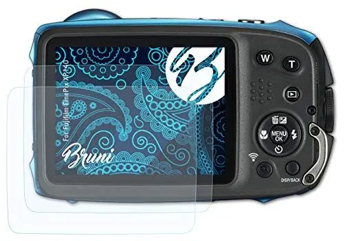 Produktbild: Bruni Schutzfolie kompatibel mit Fujifilm FinePix XP140 Folie, glasklare Displayschutzfolie (2X)