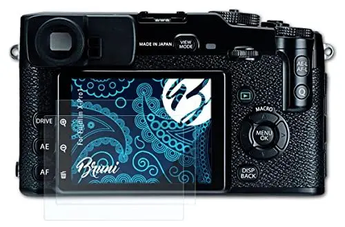 Produktbild: Bruni Schutzfolie kompatibel mit Fujifilm X-Pro1 Folie, glasklare Displayschutzfolie (2X)