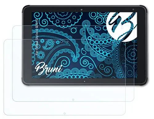 Produktbild: Bruni Schutzfolie kompatibel mit Fujitsu Stylistic Q5010 Folie, glasklare Displayschutzfolie (2X)