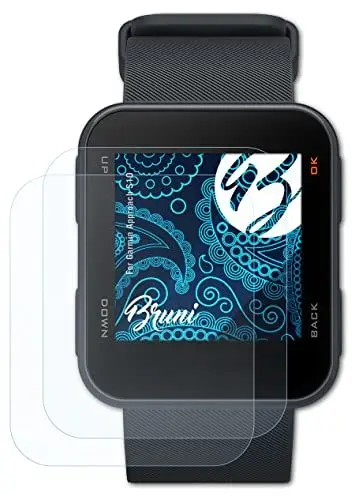 Produktbild: Bruni Schutzfolie kompatibel mit Garmin Approach S10 Folie, glasklare Displayschutzfolie (2X)