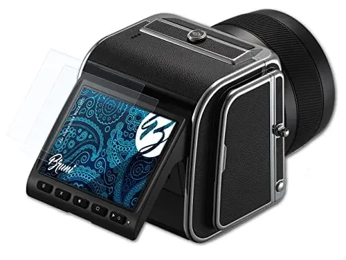 Produktbild: Bruni Schutzfolie kompatibel mit Hasselblad 907X 50C Folie, glasklare Displayschutzfolie (2X)