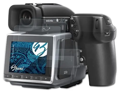 Produktbild: Bruni Schutzfolie kompatibel mit Hasselblad H6D Folie, glasklare Displayschutzfolie (2er Set)