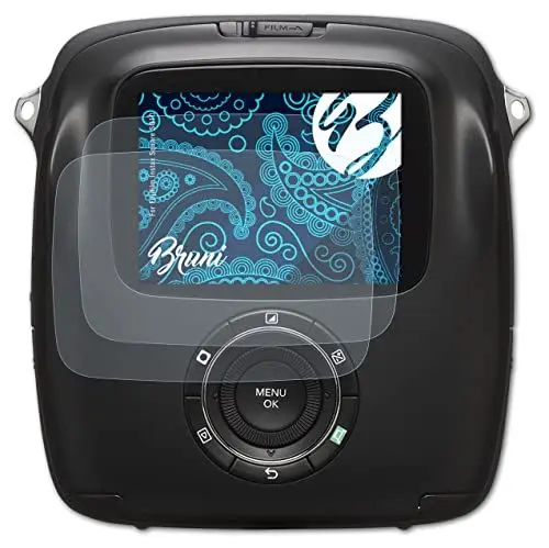 Produktbild: Bruni Schutzfolie kompatibel mit Instax Square SQ10 Folie, glasklare Displayschutzfolie (2X)