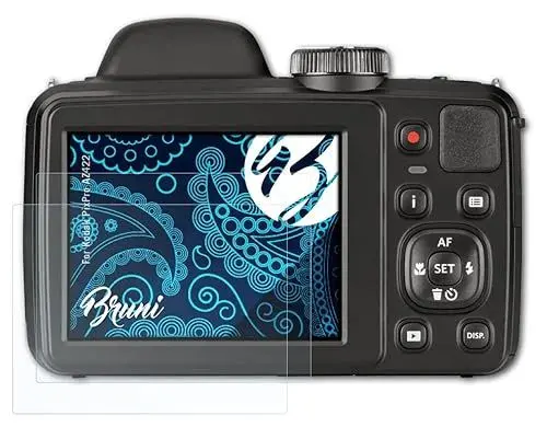 Produktbild: Bruni Schutzfolie kompatibel mit Kodak PixPro AZ422 Folie, glasklare Displayschutzfolie (2X)
