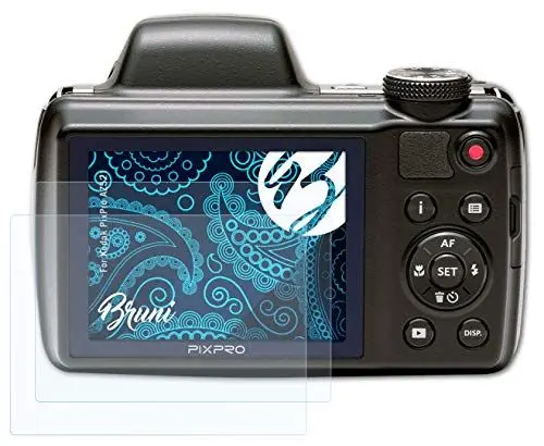 Produktbild: Bruni Schutzfolie kompatibel mit Kodak PixPro AZ521 Folie, glasklare Displayschutzfolie (2X)