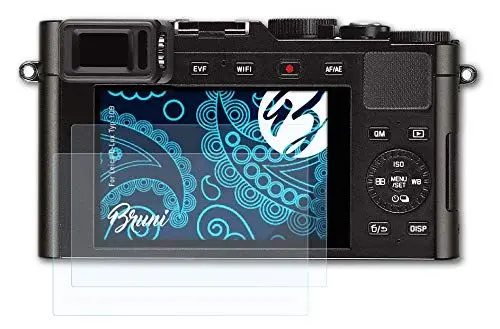 Produktbild: Bruni Schutzfolie kompatibel mit Leica D-Lux Typ 109 Folie, glasklare Displayschutzfolie (2X)