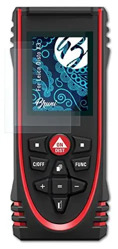Produktbild: Bruni Schutzfolie kompatibel mit Leica Disto X3 Folie, glasklare Displayschutzfolie (2X)