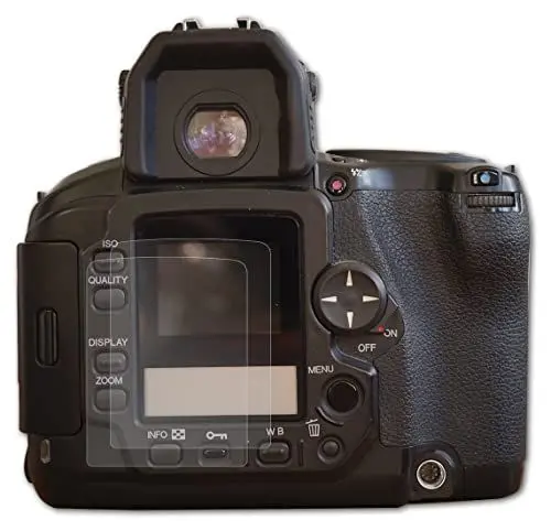 Produktbild: Bruni Schutzfolie kompatibel mit Mamiya zd Folie, glasklare Displayschutzfolie (2er Set)
