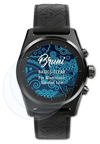 Produktbild: Bruni Schutzfolie kompatibel mit Montblanc Summit Lite Folie, glasklare Displayschutzfolie (2X)