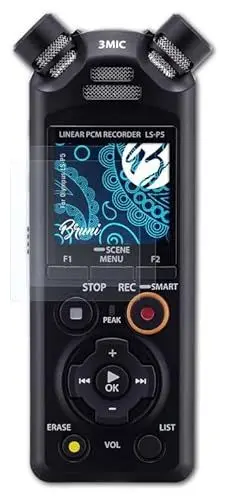 Produktbild: Bruni Schutzfolie kompatibel mit Olympus LS-P5 Folie, glasklare Displayschutzfolie (2X)