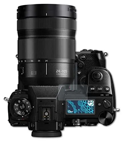 Produktbild: Bruni Schutzfolie kompatibel mit Panasonic Lumix DC-S1R Folie, glasklare Displayschutzfolie (2er Set)