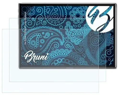 Produktbild: Bruni Schutzfolie kompatibel mit Pritom L10 Three in One Keyboard Folie, glasklare Displayschutzfolie (2X)