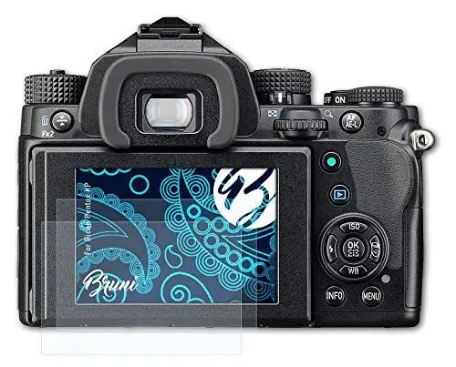 Produktbild: Bruni Schutzfolie kompatibel mit Ricoh Pentax KP Folie, glasklare Displayschutzfolie (2X)