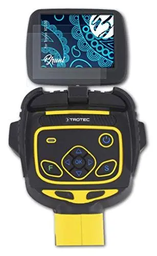 Produktbild: Bruni Schutzfolie kompatibel mit Trotec XC300 Folie, glasklare Displayschutzfolie (2X)