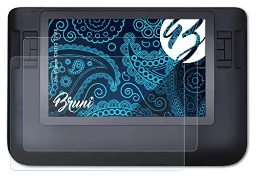 Produktbild: Bruni Schutzfolie kompatibel mit Wacom CINTIQ 12WX Folie, glasklare Displayschutzfolie (2X)