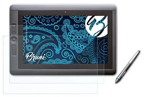 Produktbild: Bruni Schutzfolie kompatibel mit Wacom CINTIQ Companion 2 Folie, glasklare Displayschutzfolie (2X)