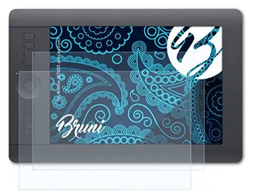 Produktbild: Bruni Schutzfolie kompatibel mit Wacom INTUOS pro (medium) Folie, glasklare Displayschutzfolie (2X)