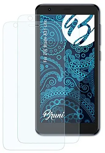 Produktbild: Bruni Schutzfolie kompatibel mit ZTE Blade A31 Lite Folie, glasklare Displayschutzfolie (2X)