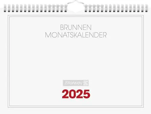 Produktbild: BRUNNEN Monatskalender 2025 | 297×210 mm