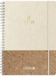 Produktbild: BRUNNEN Schülerkalender (2024/2025) „Naturality“, 2 Seiten = 1 Woche, A5, 208 Seiten