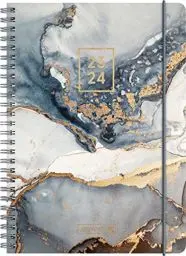 Produktbild: BRUNNEN Schülerkalender „Gemstone“ 2023/2024 2 Seiten = 1 Woche A5 mehrfarbig