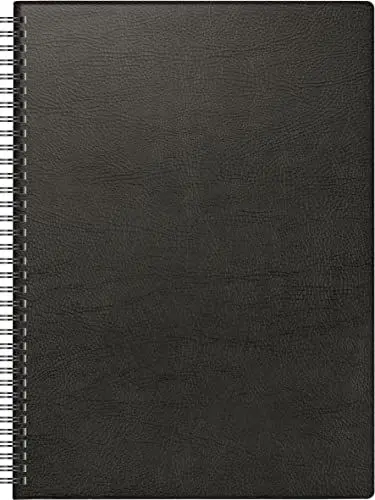 Produktbild: BRUNNEN Wochenkalender Modell 781 2024 2 Seiten = 1 Woche A4 schwarz