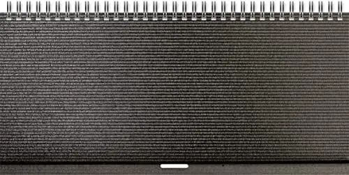 Produktbild: BRUNNEN Wochenkalender Modell 870 2024 1 Seite = 1 Woche Blattgröße 28,5 x 12 cm schwarz