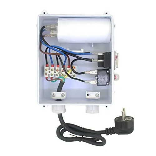 Produktbild: Brunnenpumpe schaltbox tiefbrunnenpumpe 220 motorschutzschalterbox elektrische anschlussbox schaltkasten control box