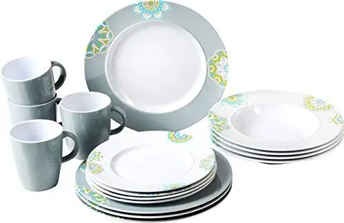 Produktbild: BRUNNER Sandhya Geschirrset 16-teilig