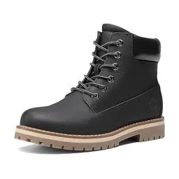 Produktbild: Bruno Marc Winterschuhe Herren Winterstiefel Jungs Warm Gefüttert Schneestiefel Kurzschaft Stiefeletten Arbeit Stiefel Winter Outdoor Trekking Wander Schuhe,Size 43,Schwarz/Mesh,SBSB226M-1